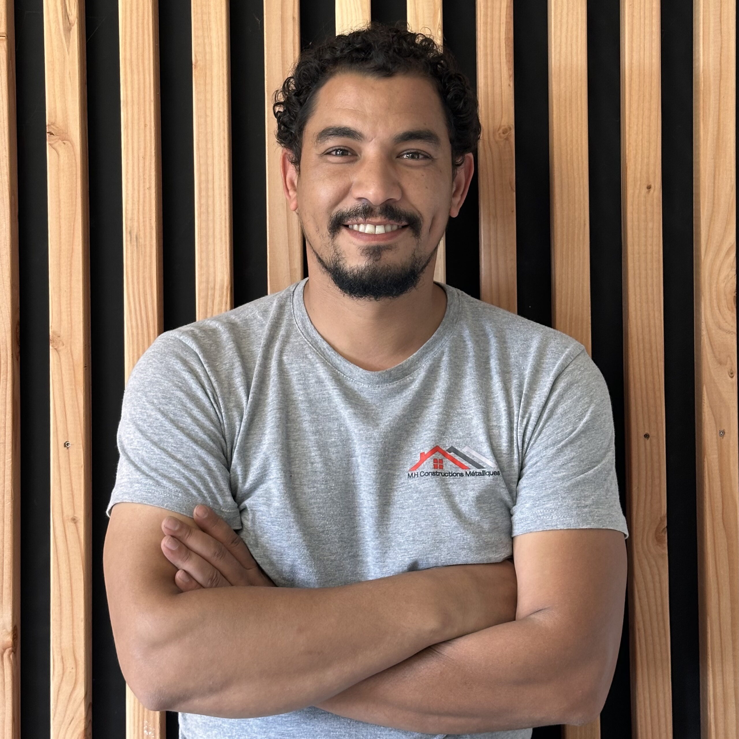 Hafid, gérant de MH Constructions Métalliques