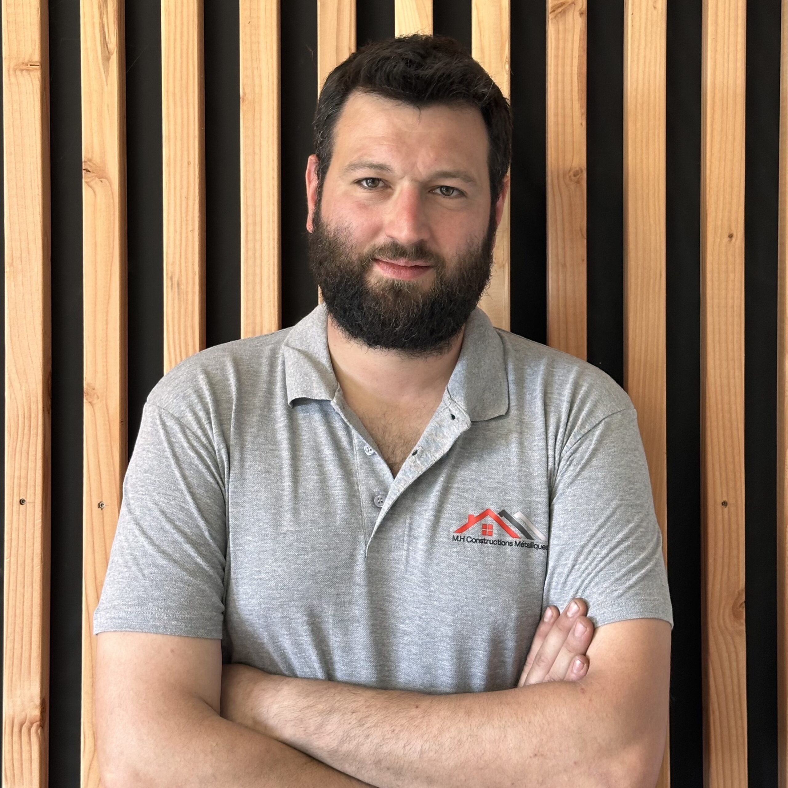 Armand, soudeur de MH Constructions Métalliques